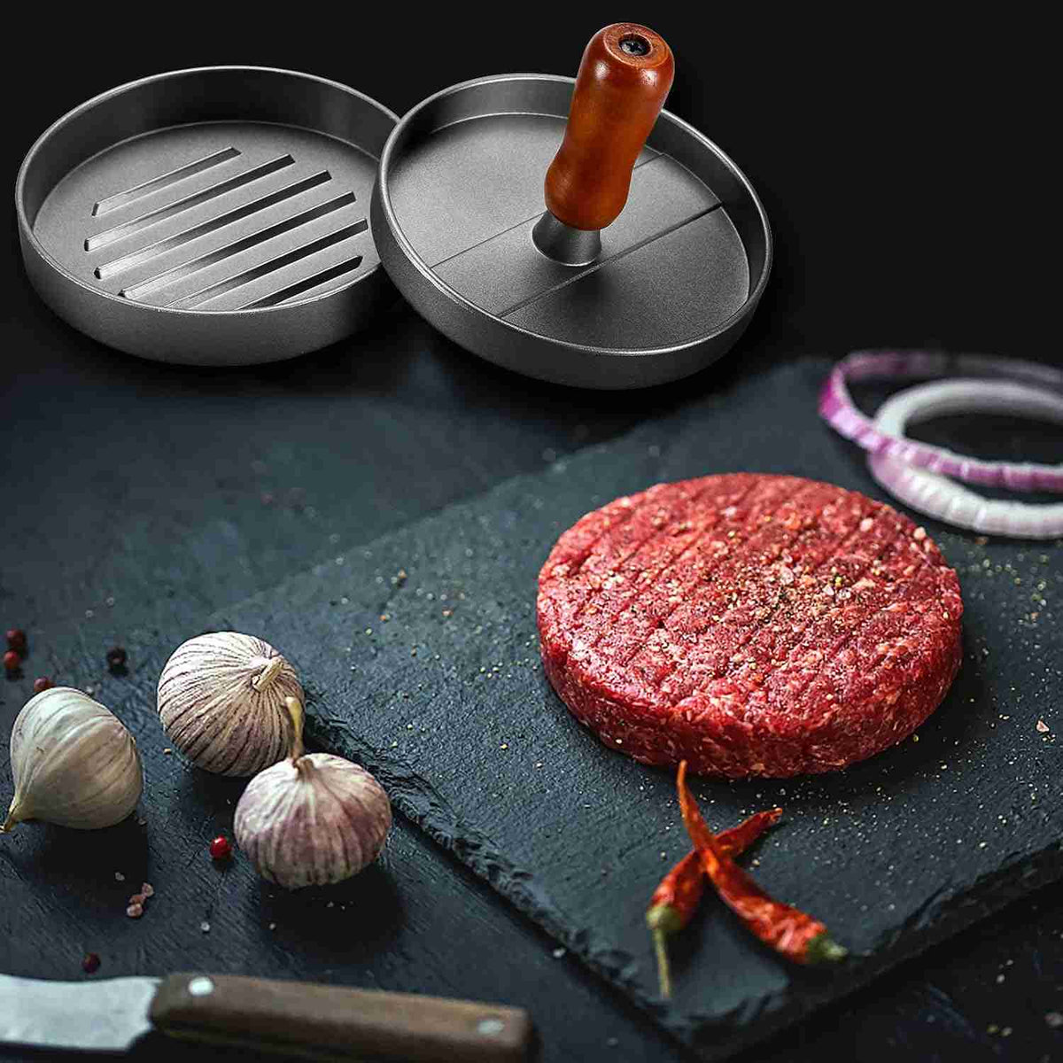 Professional Non-Stick Burger Press & Patty Maker