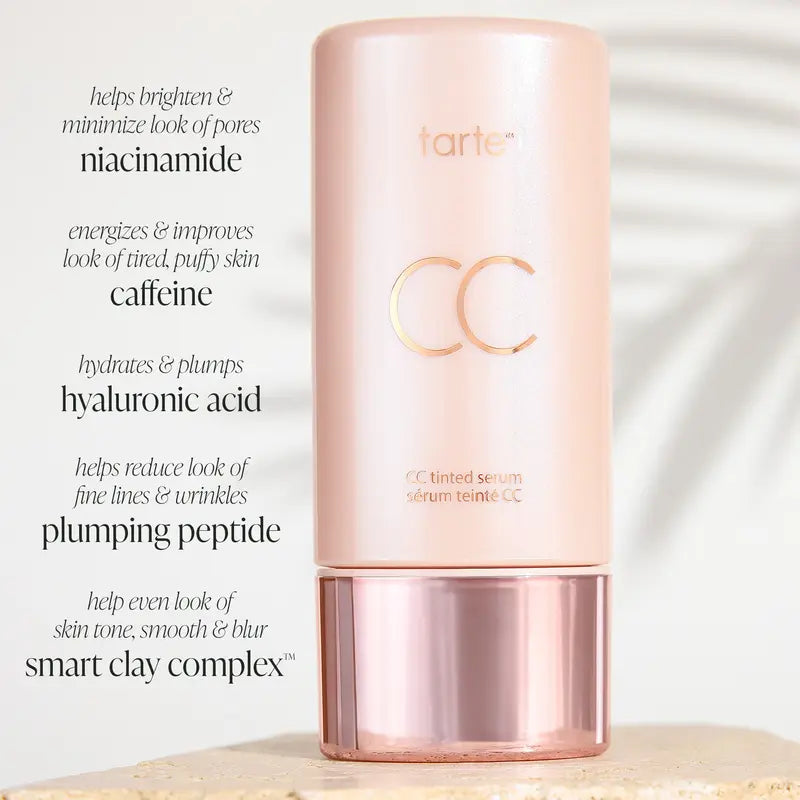 Magic Color-Changing CC Tinted Serum with Smart Shade-Matching Technology