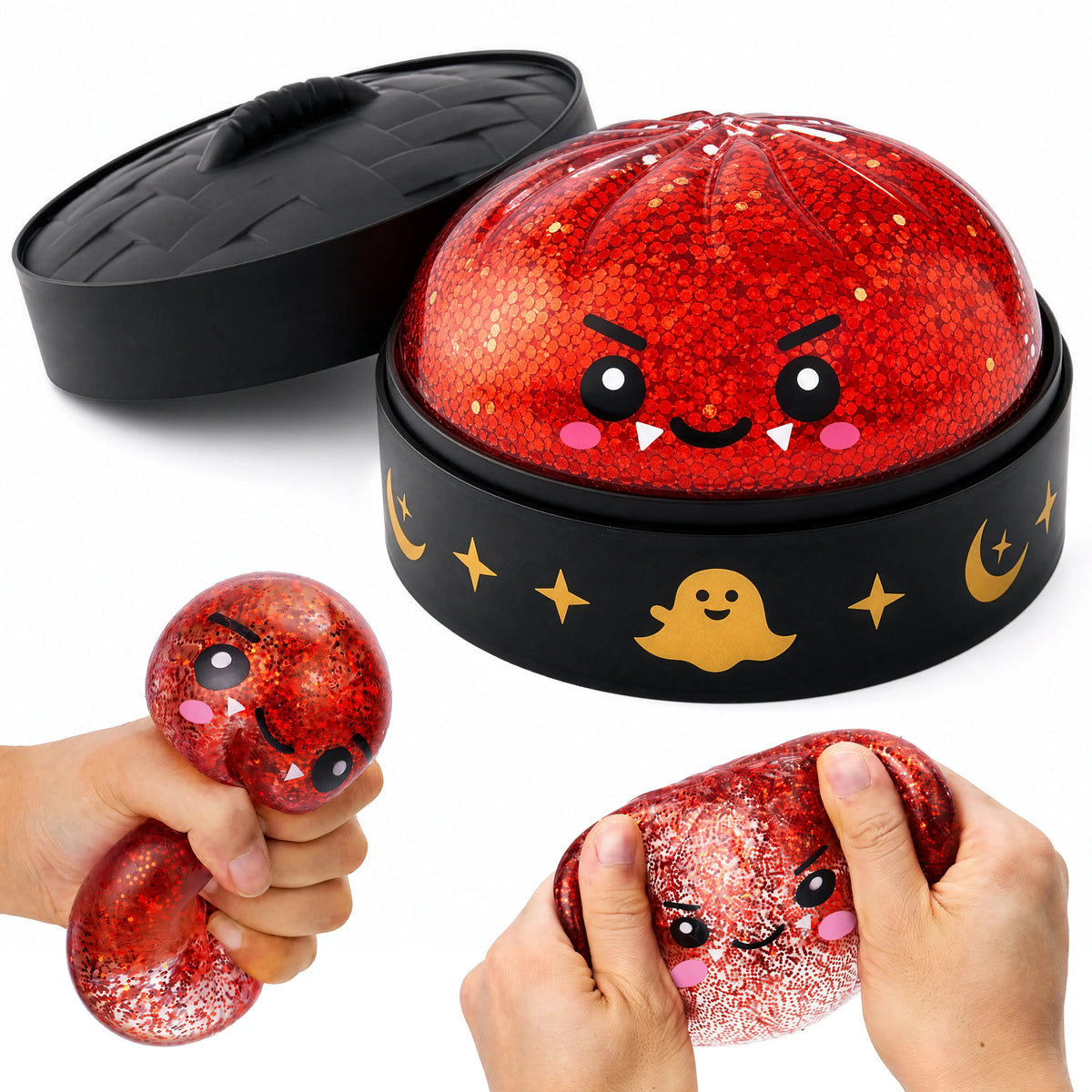 Melt Away Stress Instantly with Halloween Dumpling Squishies!