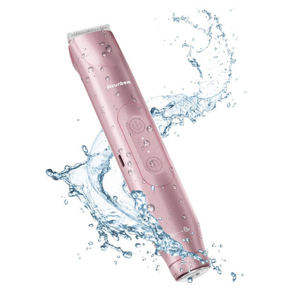 2-in-1 Electric Bikini Trimmer & Women Shaver for Smooth, Painless Body Hair Removal