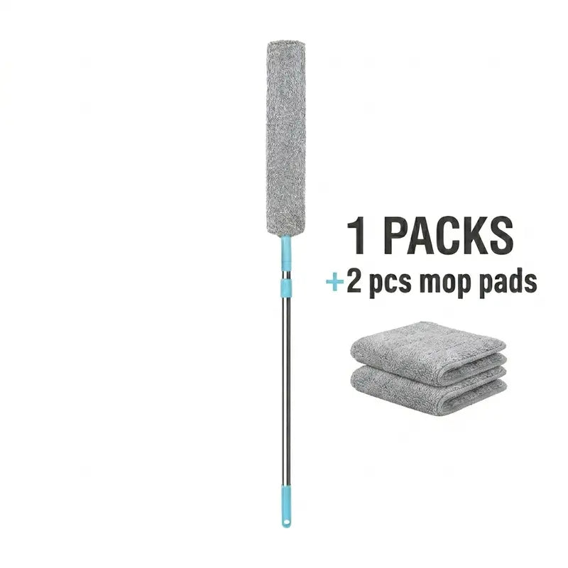 Effortless Gap Cleaning Under Low Furniture & High Places