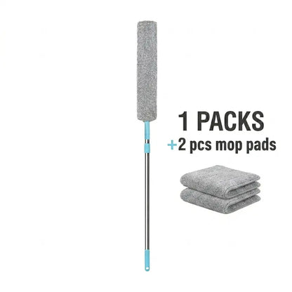 Effortless Gap Cleaning Under Low Furniture & High Places