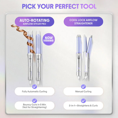 Airflow Automatic Rotating Hair Styler & Curler