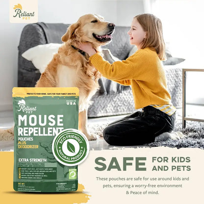 Natural Peppermint Oil Mouse Repellent Pouches – Safe For Kids & Pets
