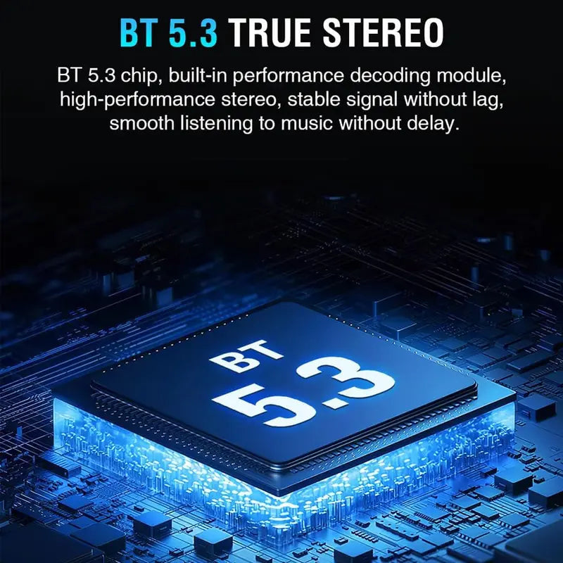 Wireless Bluetooth 5.3 FM Transmitter & Fast Car Charger