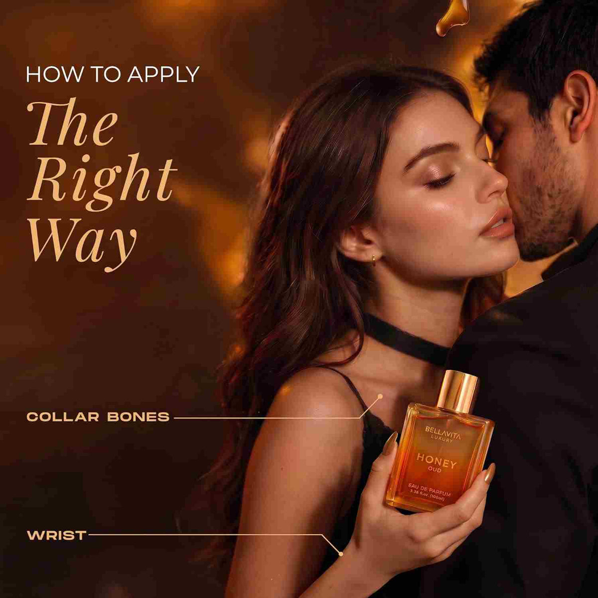 Long-Lasting Honey Oud Eau De Parfum Spray for Men & Women