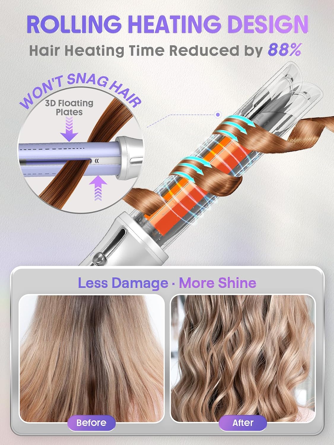 Automatic Rotating Airflow Styler — Effortless Salon Curls in Seconds