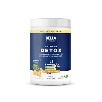 Natural Pineapple Herbal Cleansing Powder for Rapid Bloat Relief & Deep Gut Cleansing