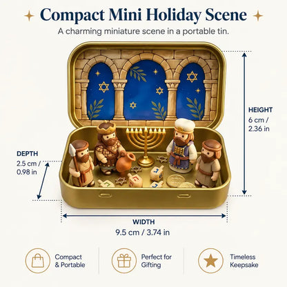 Portable Miniature Nativity Keepsake Set