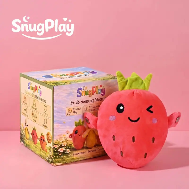 Talking Fruit Plushies with Funny Sound FX