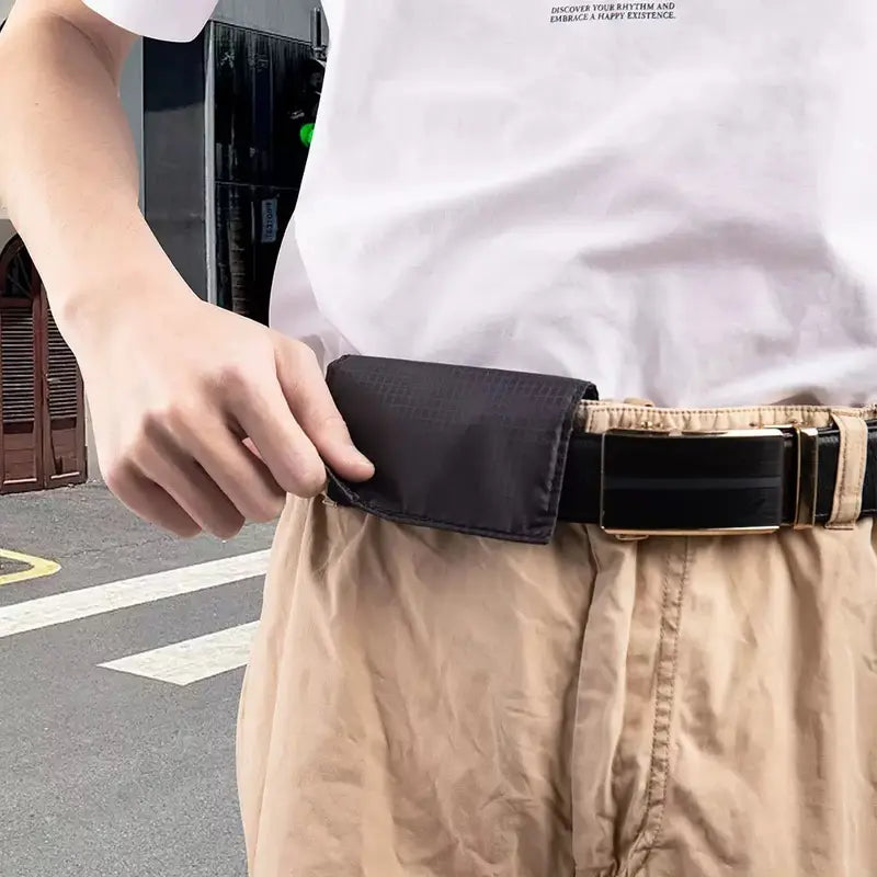 Ultra-Slim Anti-Theft Passport Pouch & Hidden Travel Waist Belt | 2 Pack per Set