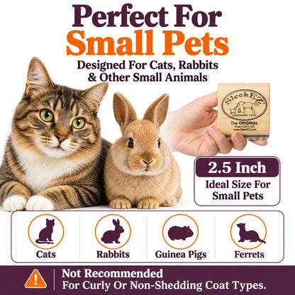 Effortless Pet Deshedding Grooming Tool for Loose Fur & Undercoat