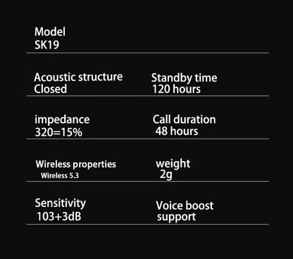 Ultra-Mini Invisible Sleep Earbuds for Side Sleepers & Daily Focus